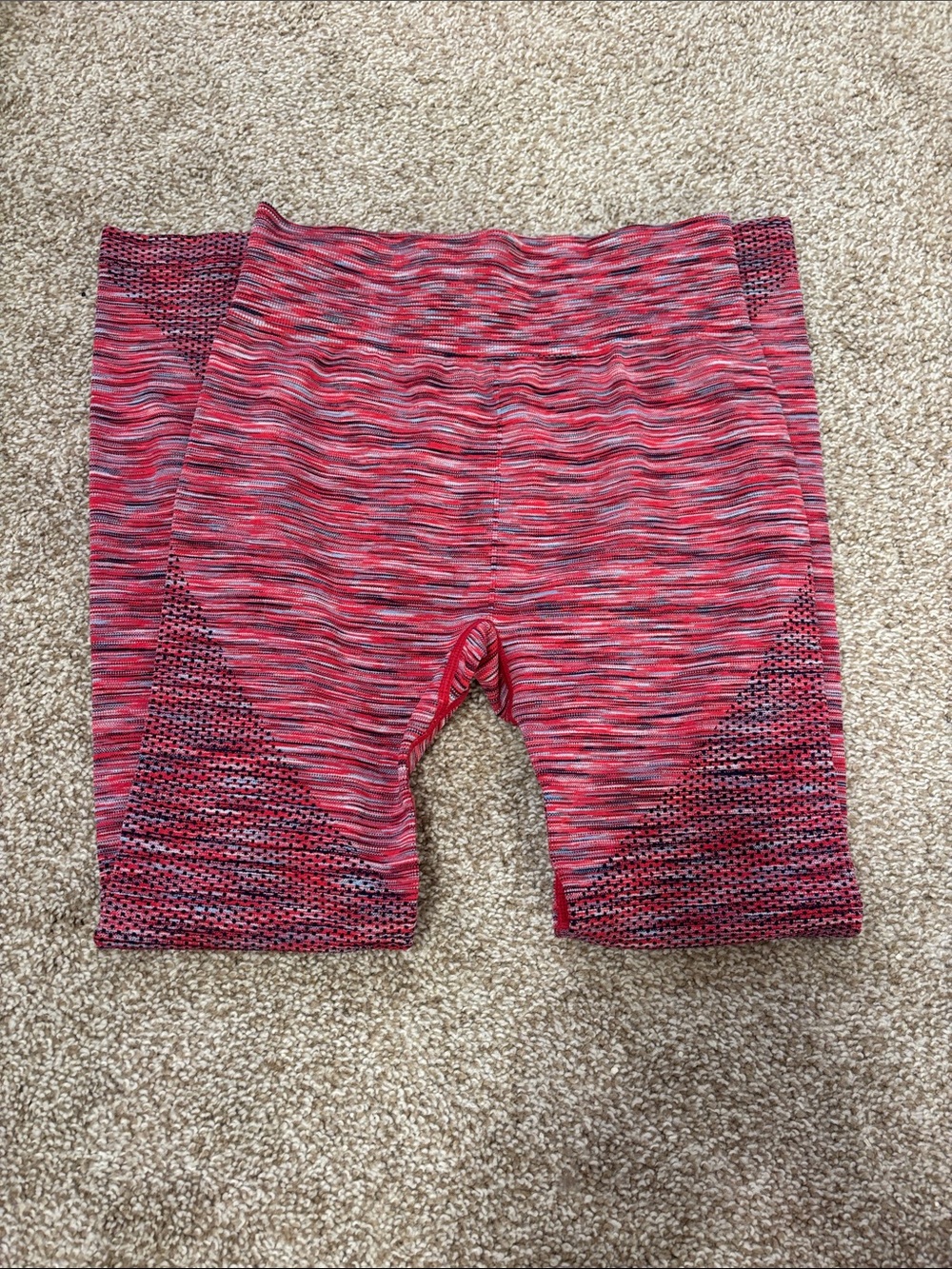 aerie Red Space-Dye Seamless Leggings